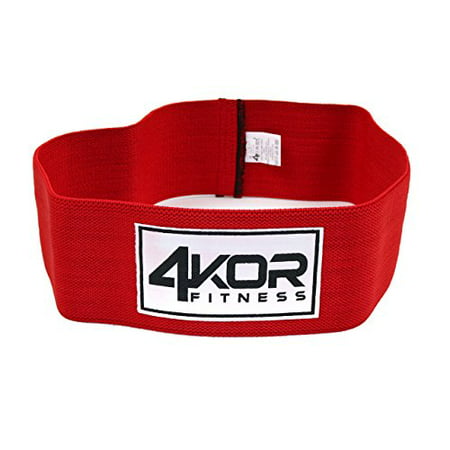 4KOR Fitness Hip Band Resistance Loop Circle Perfect for Dynamic Warm-Ups and Activating Hips and Glutes